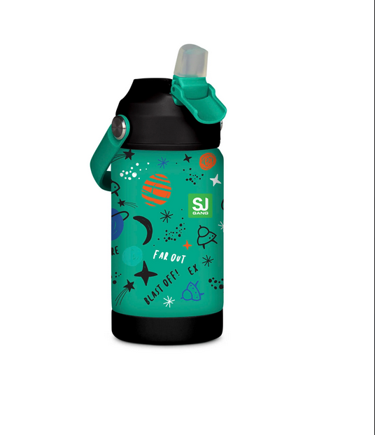 Borraccia Termica Seven SJ Boy 350ml Panda UFO con Portaborraccia