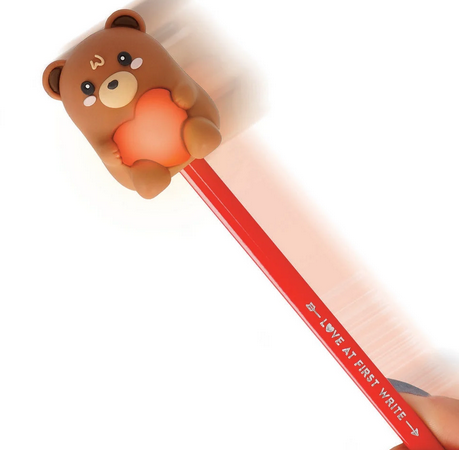 Temperino Luminoso con Contenitore - Teddy Bear - Sharpening is Magic - Legami San Valentino