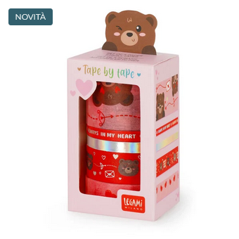 Kit San Valentino Legami - KIT VII - Set di 2 Penne Gel Cancellabili - Better Together - Erasable Pen
