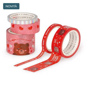 Kit San Valentino Legami - KIT VIII - Set di 2 Penne Gel Cancellabili - Better Together - Erasable Pen