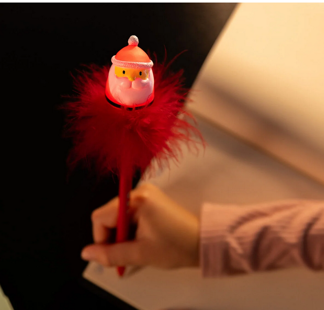 Penna a Sfera Luminosa - Penguin - Writing is Magic