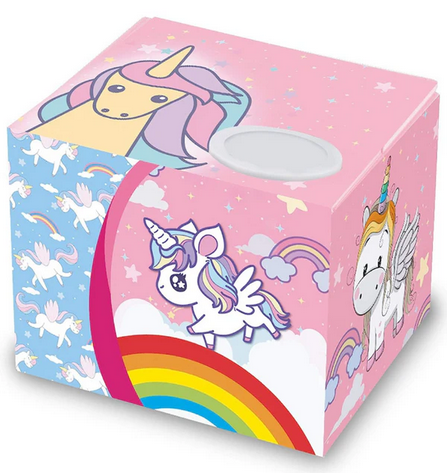 Salvadanaio Meccanico I Total - Gattino e Unicorno - 2 Modelli Disponibili