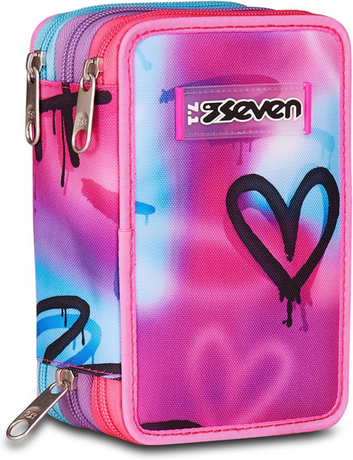 SEVEN Astuccio 3 ZIP Completo Fantasie Femminili - 10 Modelli Disponibili