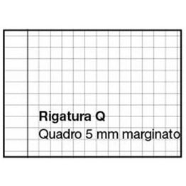 Quaderni Maxi A4 Colorclub Quadretti 5mm con Margine – Confezione da 10