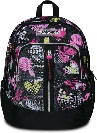 Zaino Seven Advanced Girl Kiddie Crush - Scuola Elementare e Media