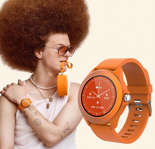 Smartwatch IP 68 Impermeabile Cardiofrequenzimetro Contapassi Monitor del Sonno disponibile da cartoleria claudio a giugliano in campania napoli
