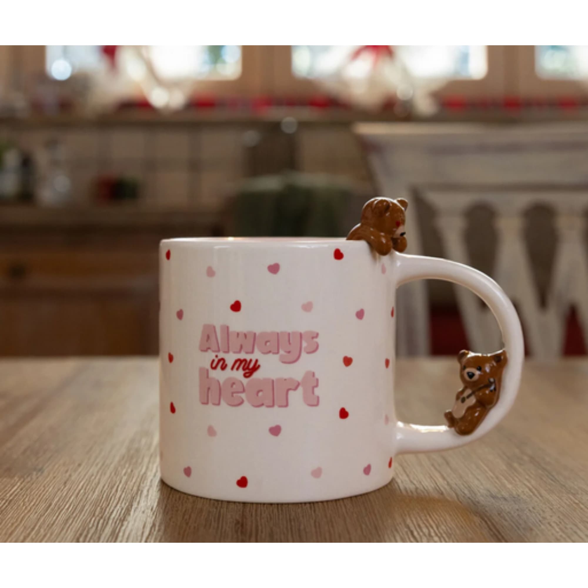 TAZZA LEGAMI SAN VALENTINO ORSETTI DISPONIBILE DA CARTOLERIA CLAUDIO A GIUGLIANO NAPOLI