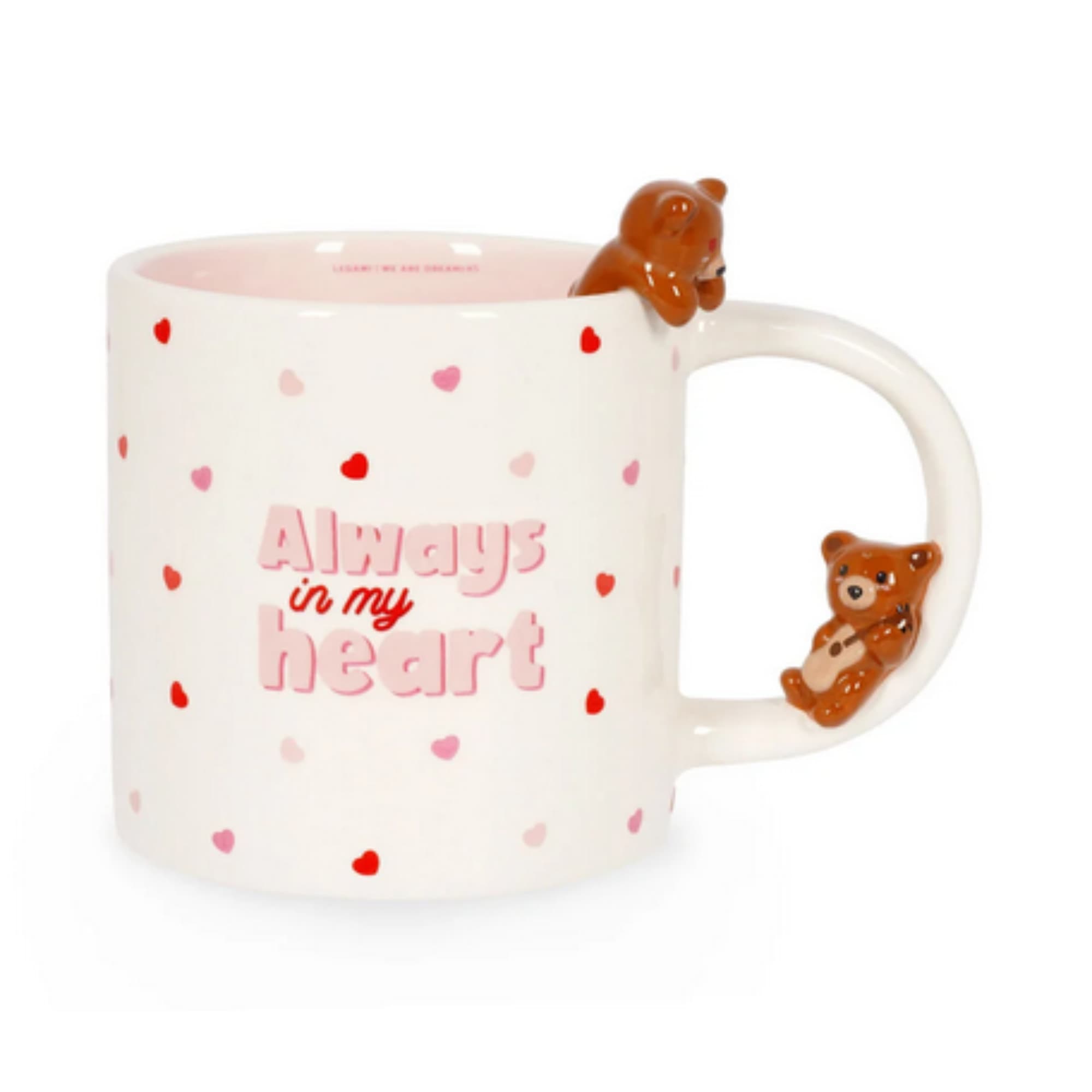 TAZZA LEGAMI SAN VALENTINO ORSETTI DISPONIBILE DA CARTOLERIA CLAUDIO A GIUGLIANO NAPOLI