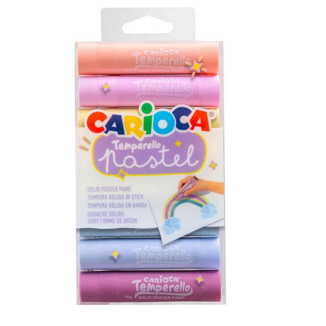 Temperello carioca tempera solida disponibile da cartoleria claudio a giugliano napoli