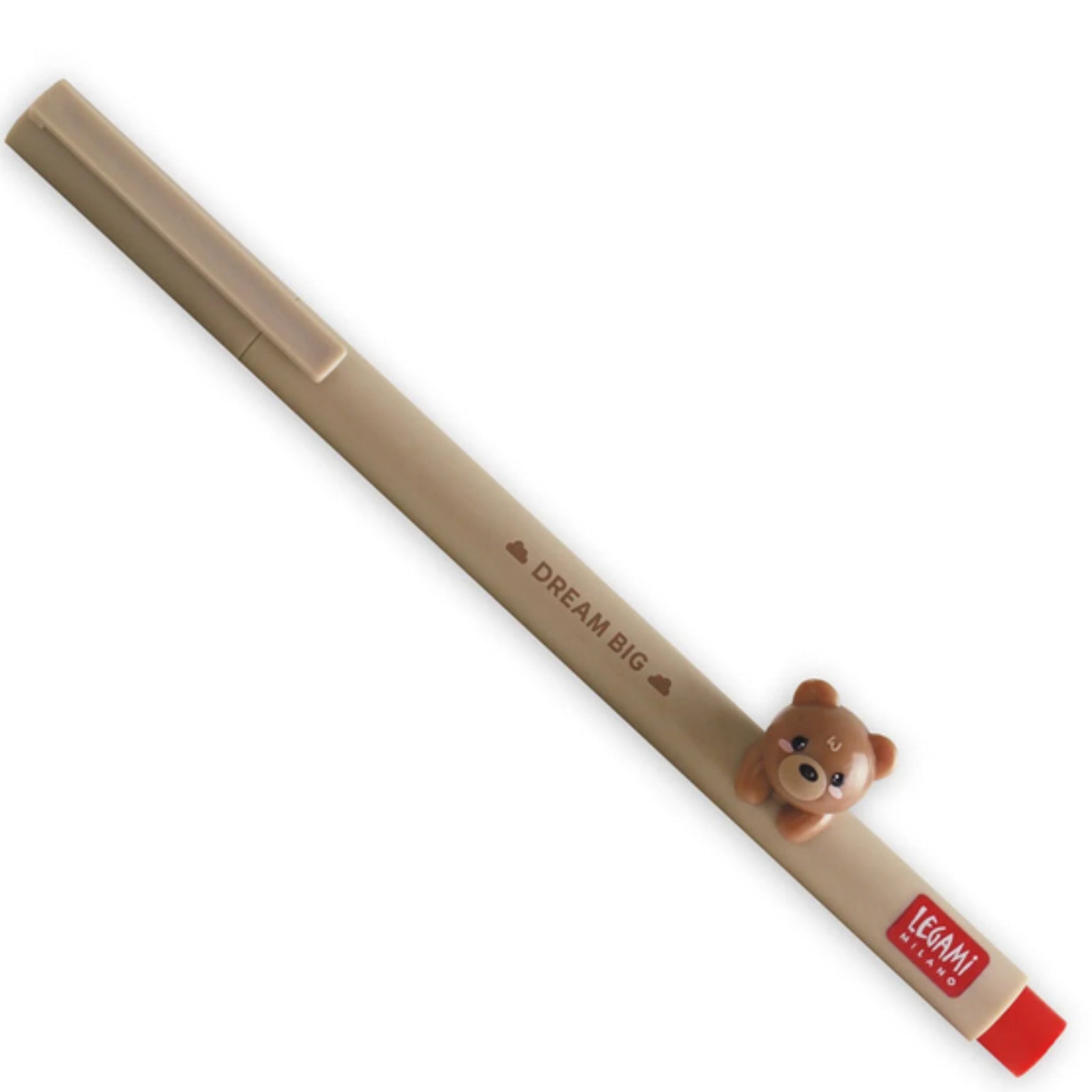 Penna Gel con Animaletto Decorativo Orsetto "Dream Big" - Lovely Friends Legami