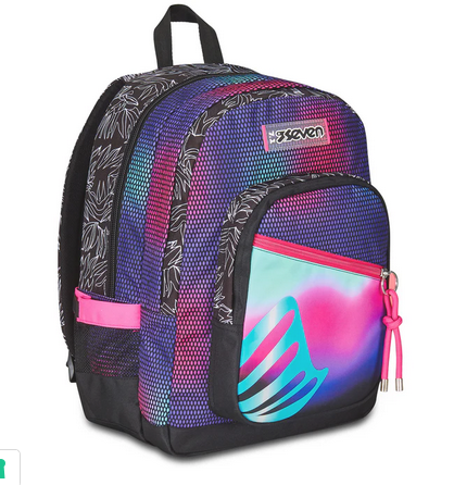Zaino Seven Freethink Shadefull Girl – Leggero con Porta PC