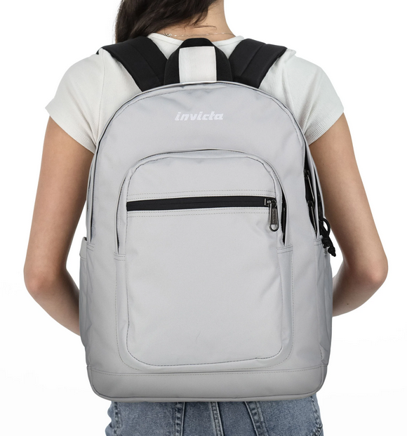 INVICTA Zaino Jelek Shine Glitter Sostenibile 34L glitter bianco xxl artoleria claudio giugliano in campania napoli