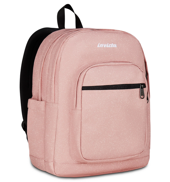 INVICTA Zaino Jelek Shine Glitter Sostenibile 34L glitter rosa xxl cartoleria claudio giugliano in campania napoli