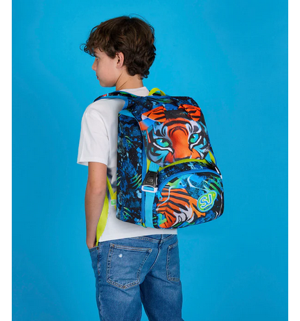 Zaino Seven tiger tigre disponiblie da cartolewria claudio a giugliano napoli