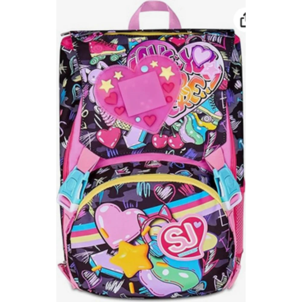 Zaino SJ Gang Style Jam Gang Game LED Girl - Qualità Seven - Scuola e Tempo Libero