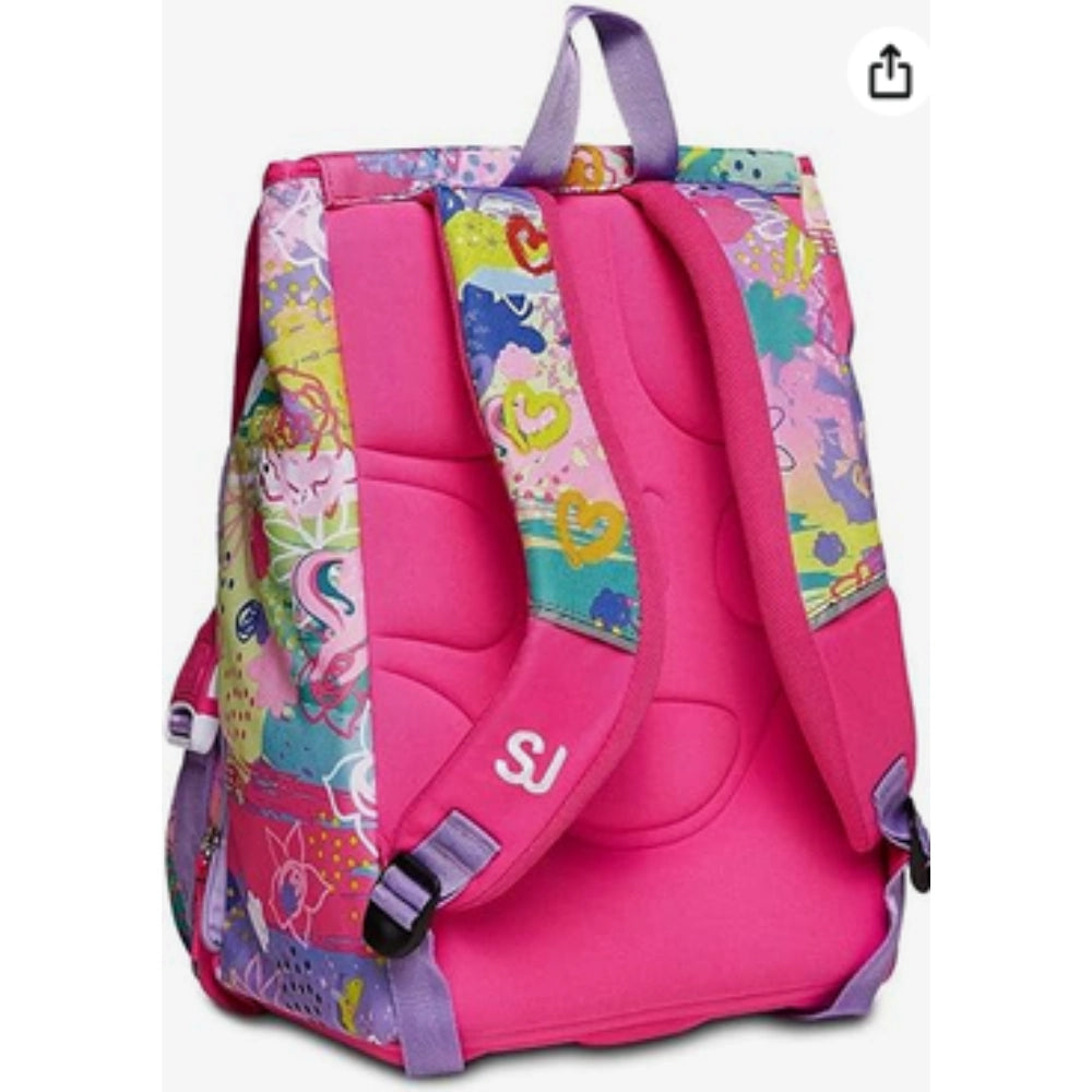 Zaino SJ Girl Sdoppiabile Magicflip - Qualità Seven - Zaino Scuola 2 in 1