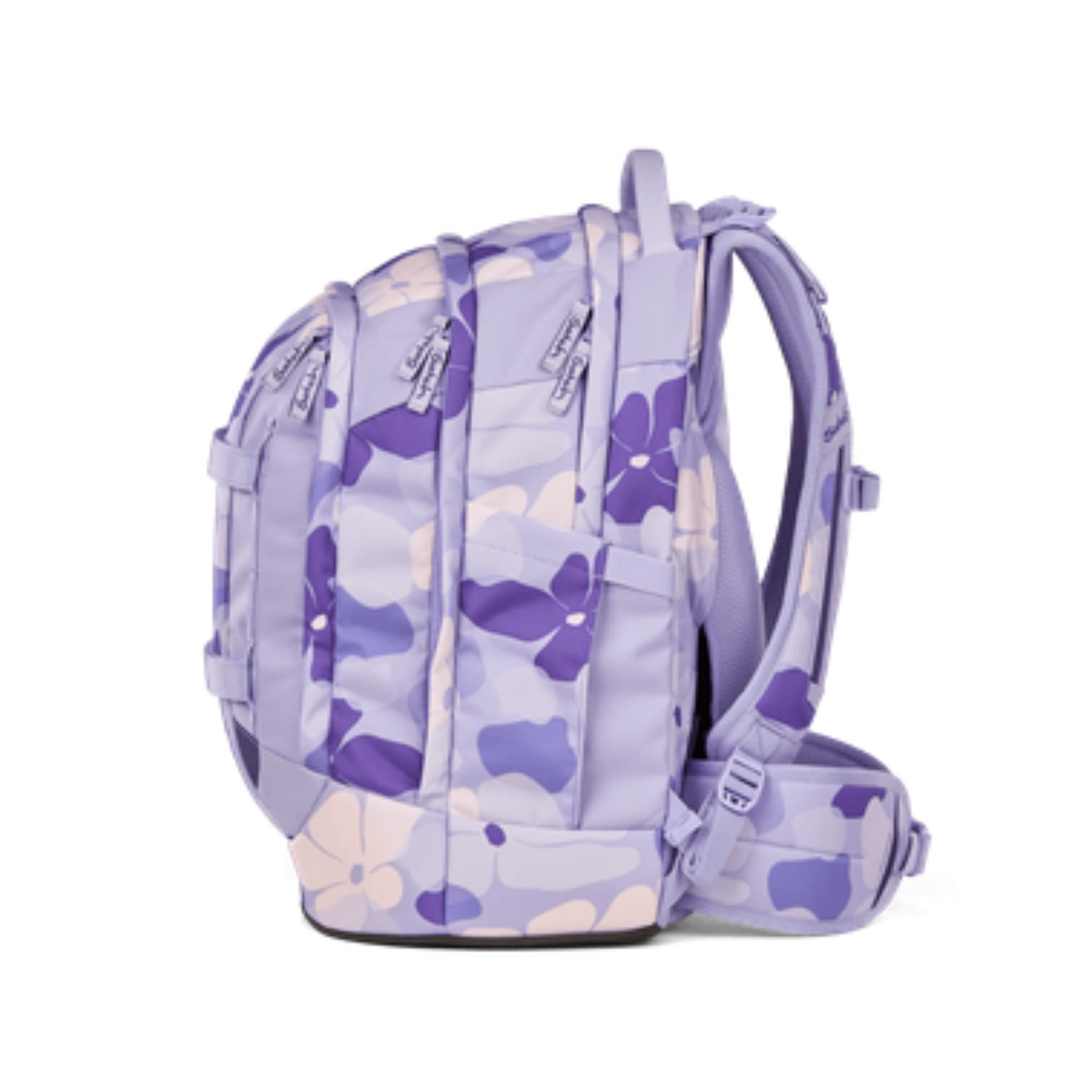 Zaino Satch Pack Lilac Blossom schienale regolabile in altezza sistema salva schiena - Cartoleria Claudio Giugliano in Campania Napoli