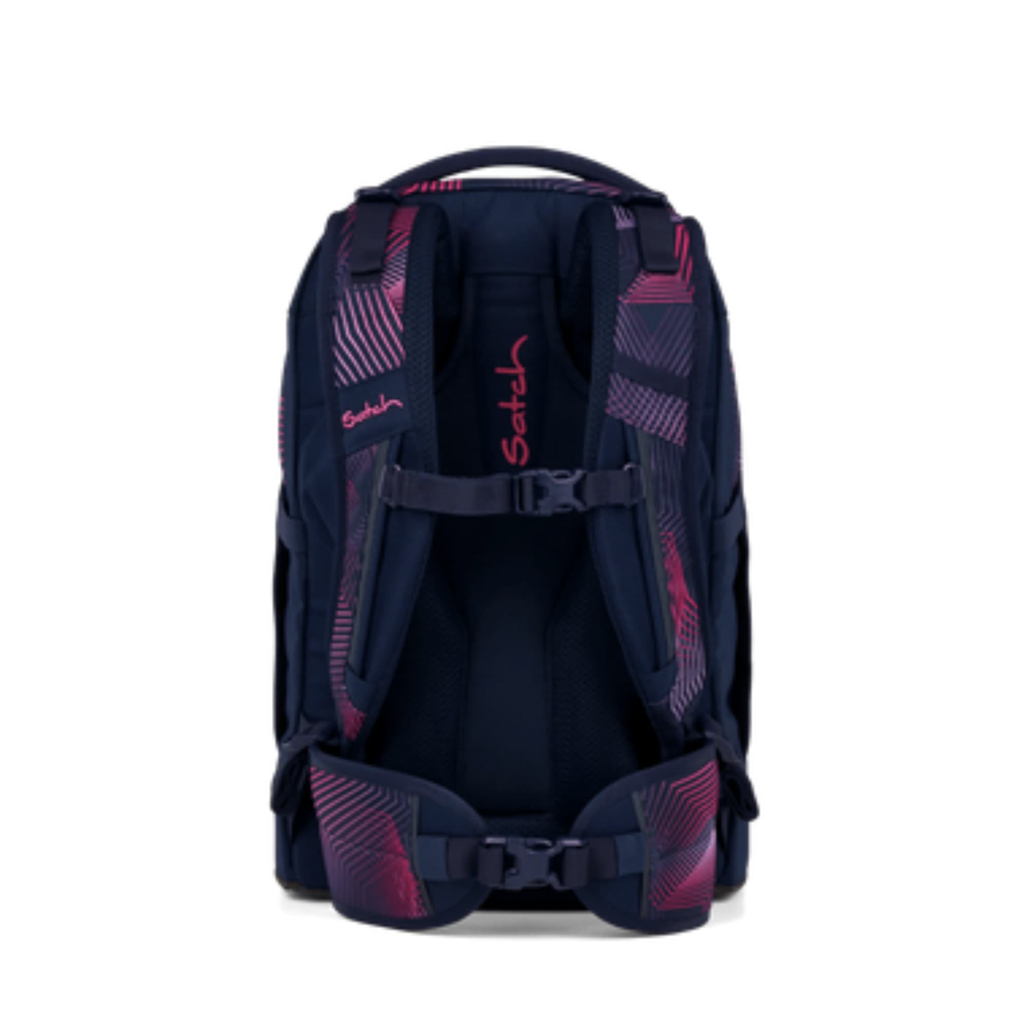 Zaino Satch Pack Seismic Pink schienale ergonomico regolabile per altezza - Cartoleria Claudio Giugliano in Campania Napoli