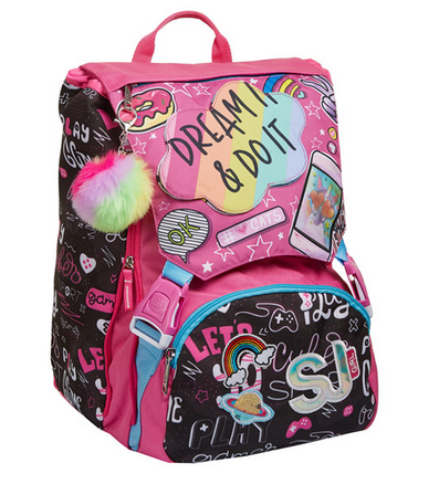 Zaino Sdoppiabile Big SJ Gang Dream & Do Girl - Qualità Seven - In Offerta cartoleria claudio giugliano napoli
