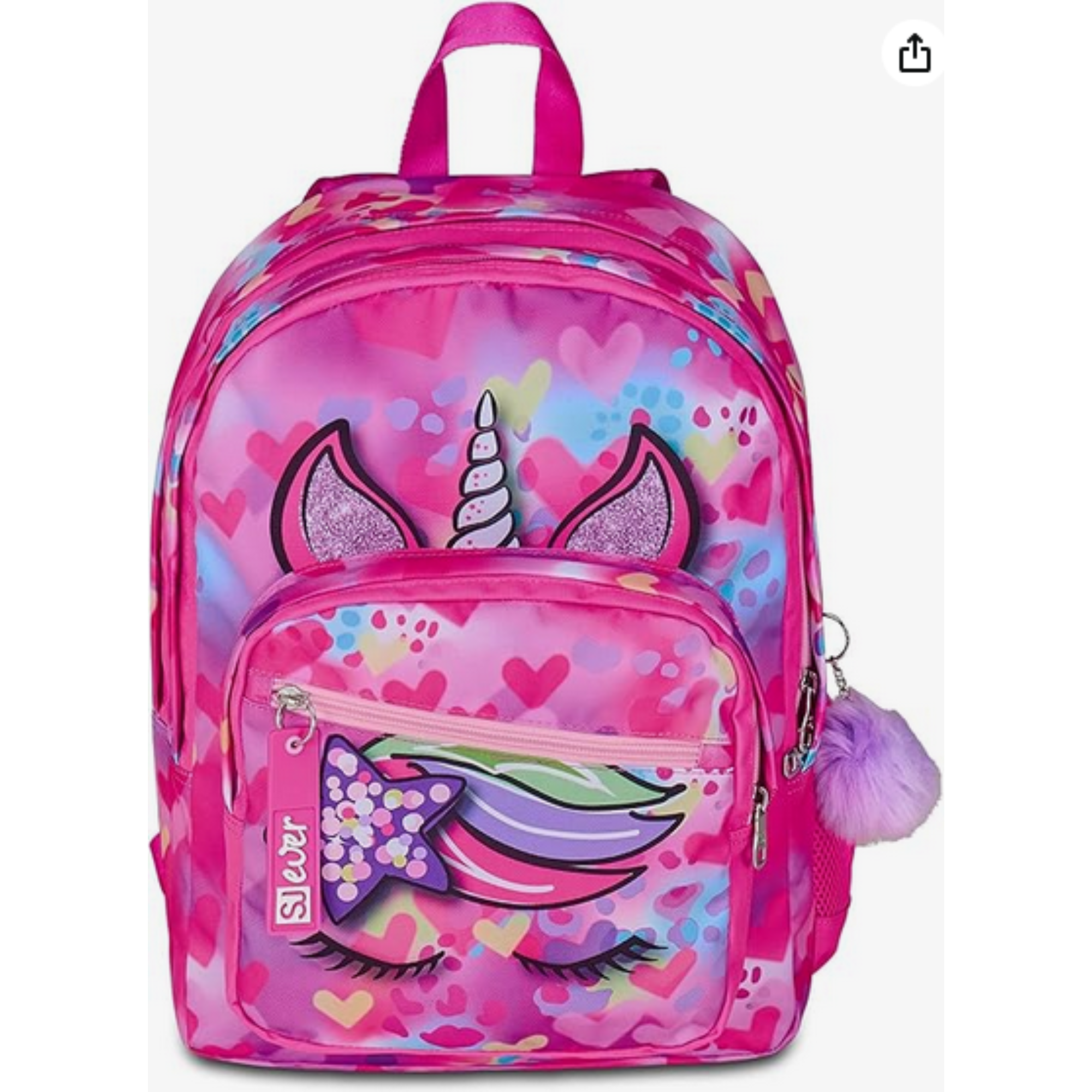 Zaino Sj seven femminile girl  unicornocartoleria claudio giugliano vicino napoli