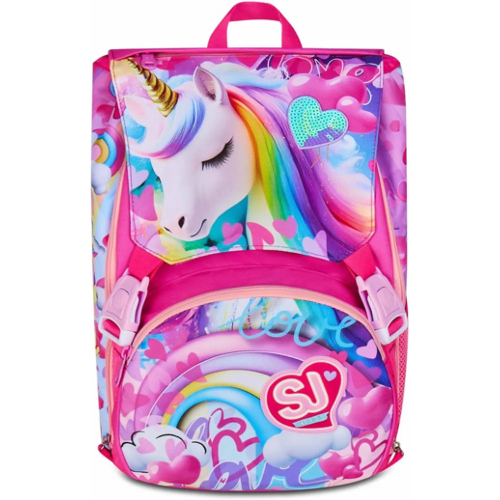 Zaino Scuola SJ Gang Flyunicorn Girl - Qualità Seven - In Offerta