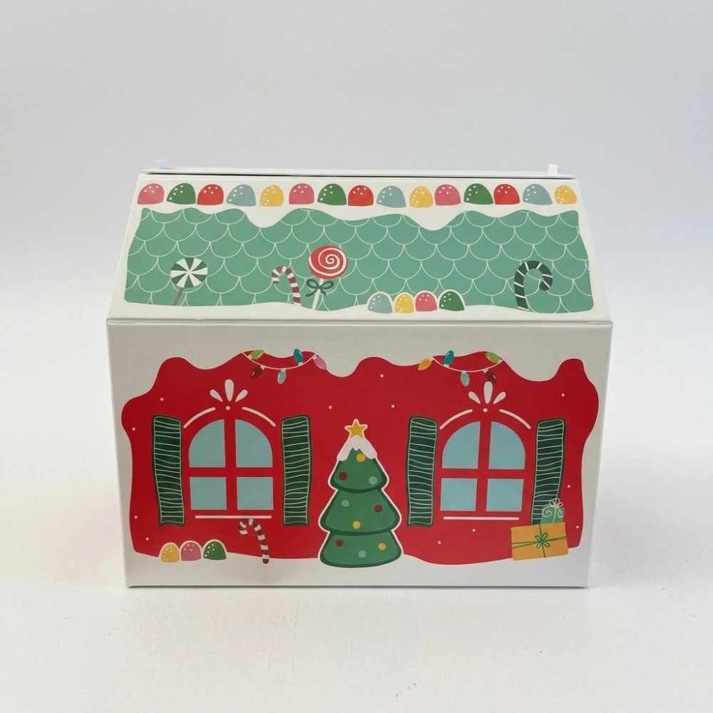 Eurowrap Casetta degli elfi porta doni multicolore 29×20×27 cm