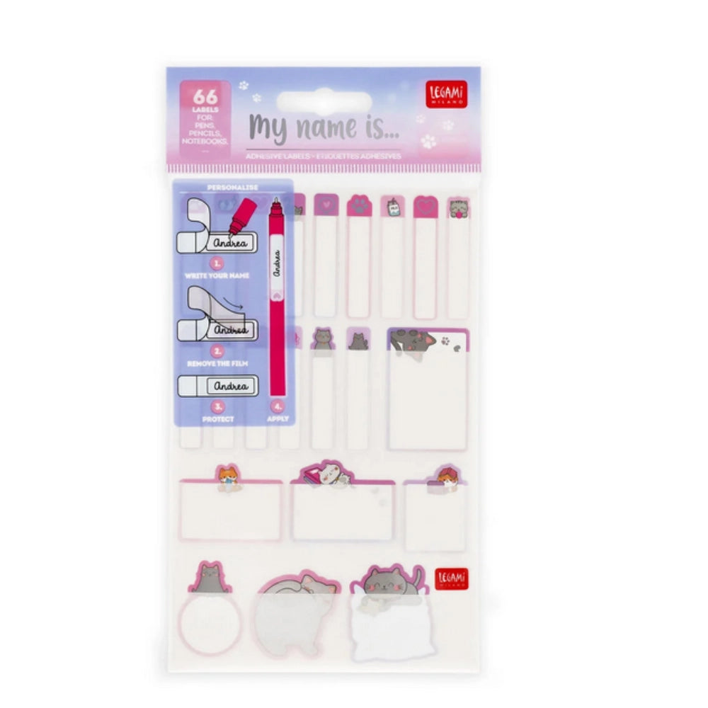 adesivi-kitty-legami-back-to-school