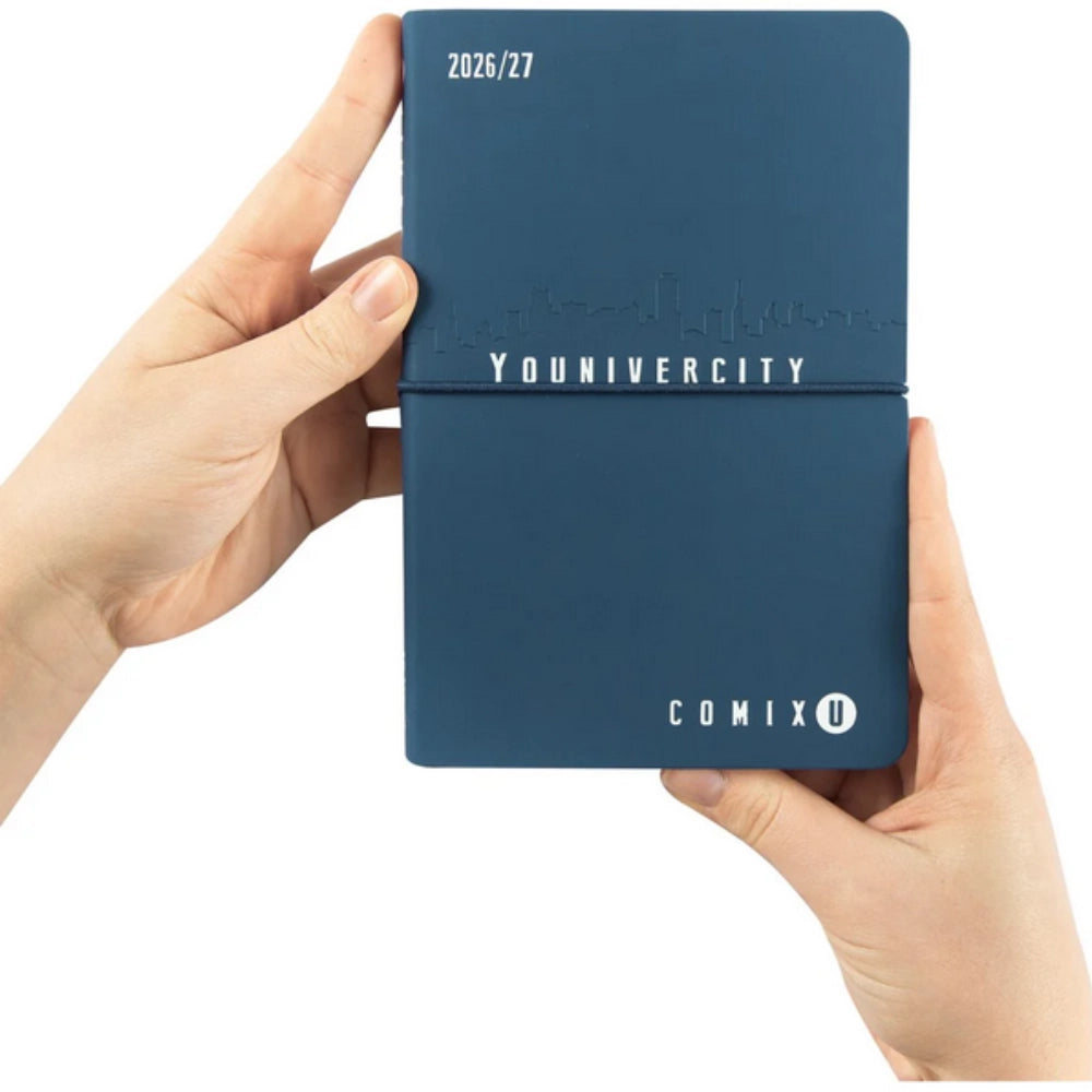 Agenda 13 Mesi 2026/27 Comix U Younivercity Settimanale Blu – Medium