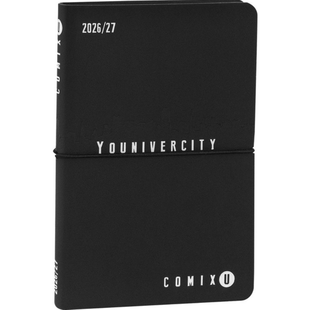 Agenda 13 Mesi 2026/27 Comix U Younivercity Settimanale Nero – Medium