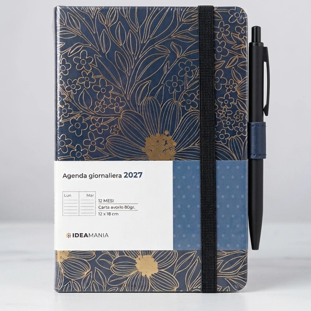 Agenda giornaliera 2027 Special Edition con penna Ideamania by Seven 12 × 18 cm