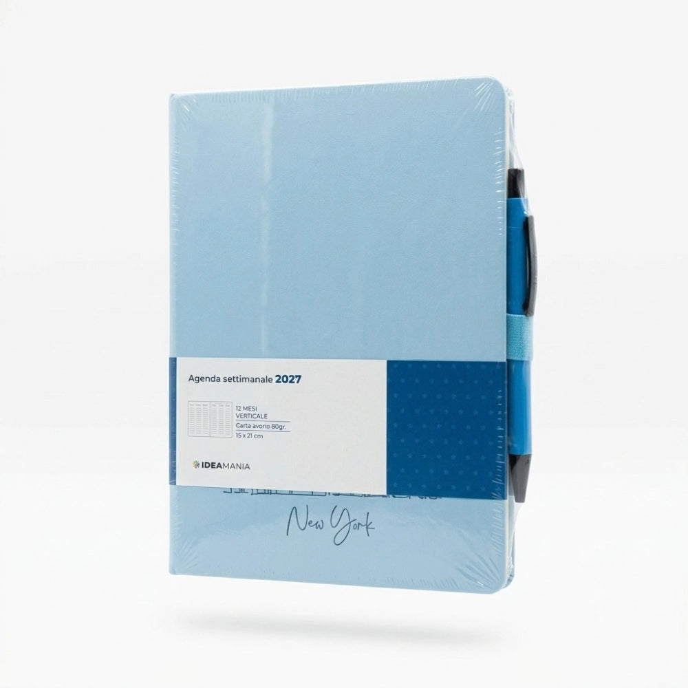 Agenda settimanale Ideamania by Seven 12 mesi con penna abbinata