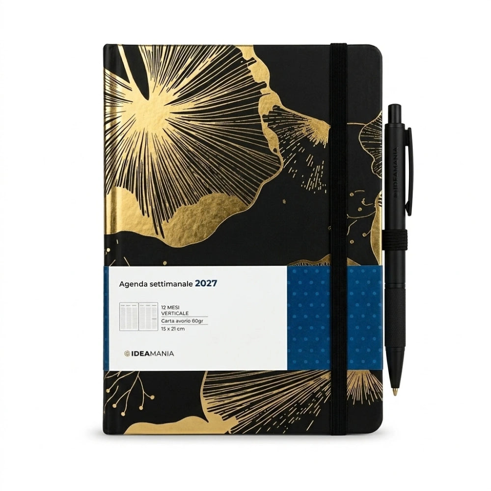 Agenda settimanale 2027 Special Edition con penna Ideamania by Seven 15 × 21 cm