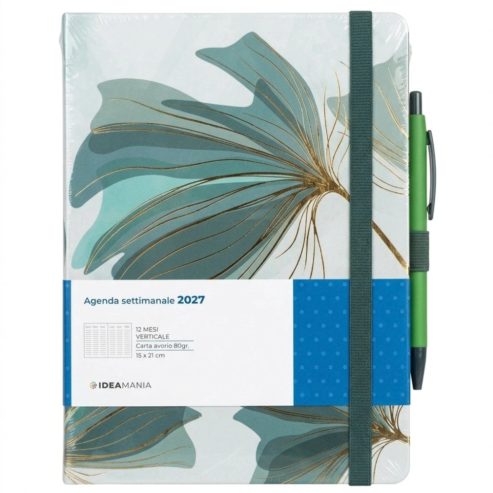 Agenda settimanale 2027 Special Edition con penna Ideamania by Seven 15 × 21 cm