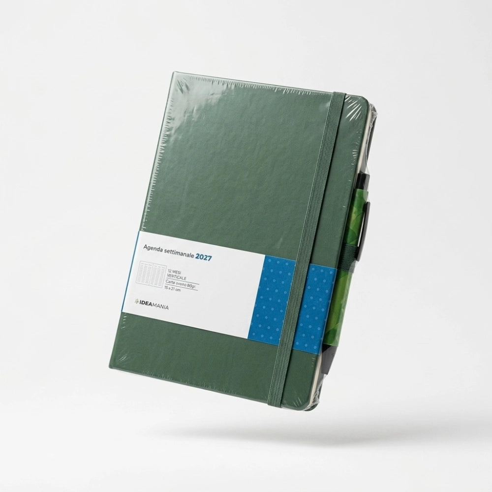 Agenda settimanale Ideamania by Seven 12 mesi con penna abbinata