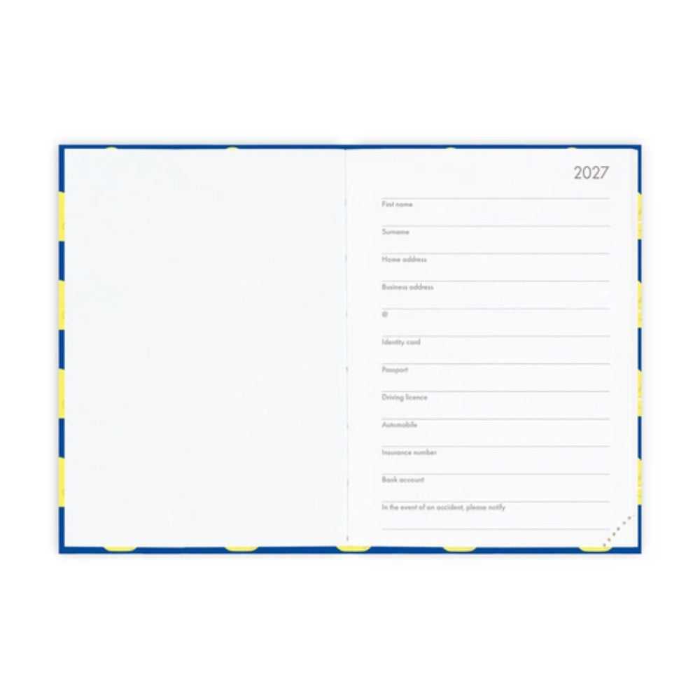 Agenda 12 Mesi Giornaliera Small 2027 Legami – Daisy, Duck, Flowers, Mushrooms