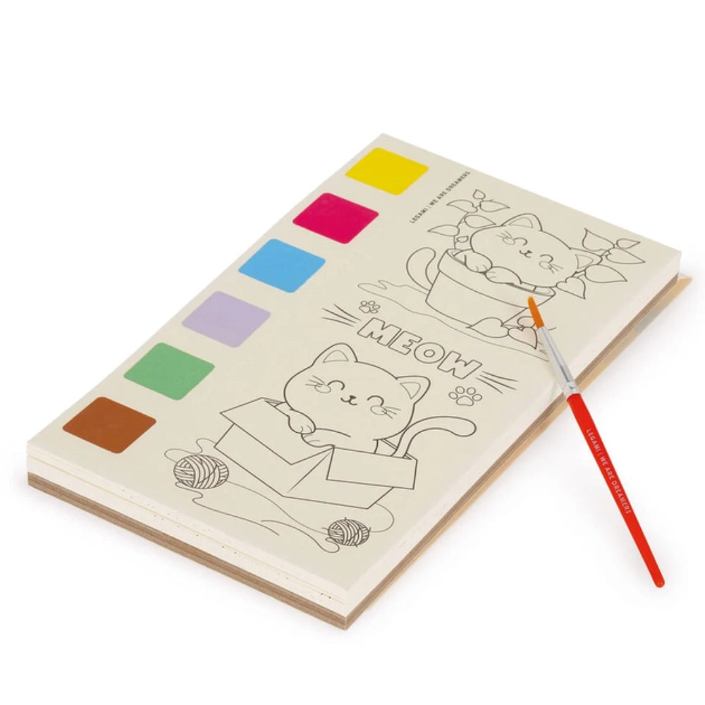Legami Watercolour Paint Pad – Album Acquerelli Cute Animals e Dream Big