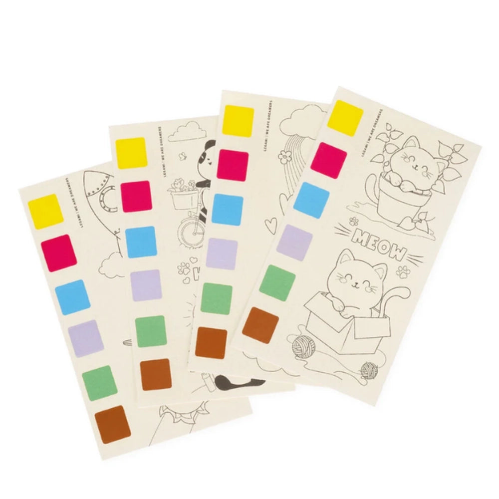 Legami Watercolour Paint Pad – Album Acquerelli Cute Animals e Dream Big