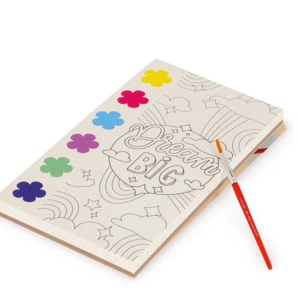 Legami Watercolour Paint Pad – Album Acquerelli Cute Animals e Dream Big
