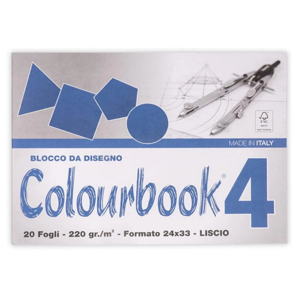 Album da Disegno Colourbook 220gr 24x33cm - 20 Fogli