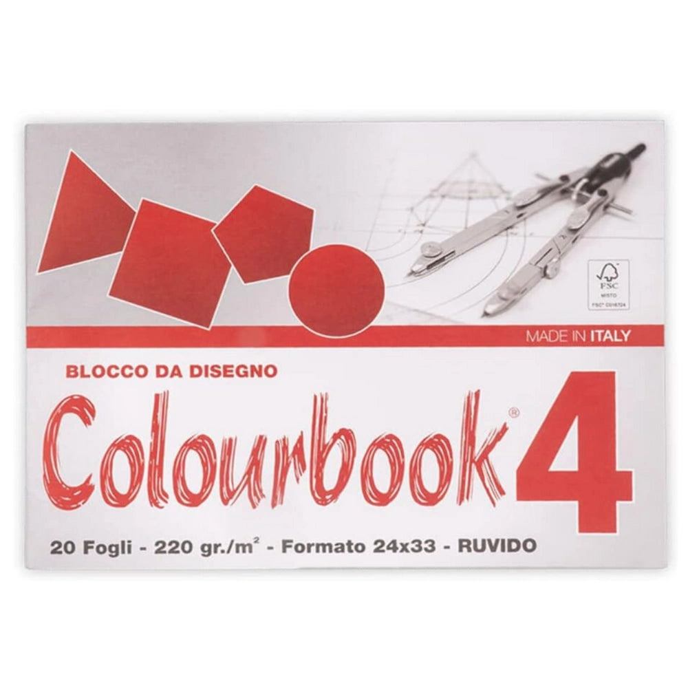 Album da Disegno Colourbook 220gr 24x33cm - 20 Fogli