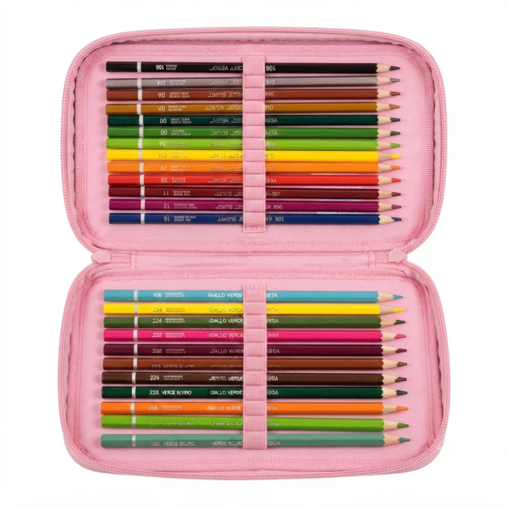Astuccio Art Box One Time Premium TintaUnita Rosa Glitter – con fascia One Time Premium
