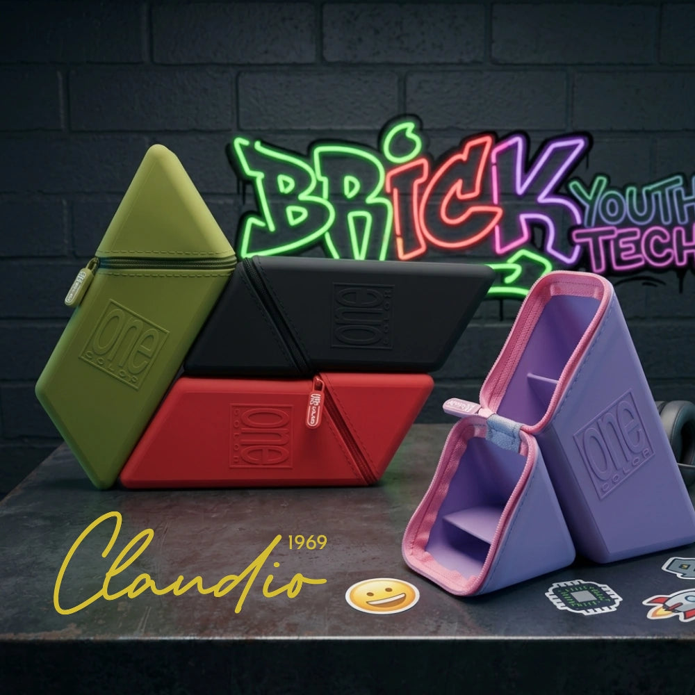 Astuccio One Color BRICK Blasetti - 4 Colori Disponibili