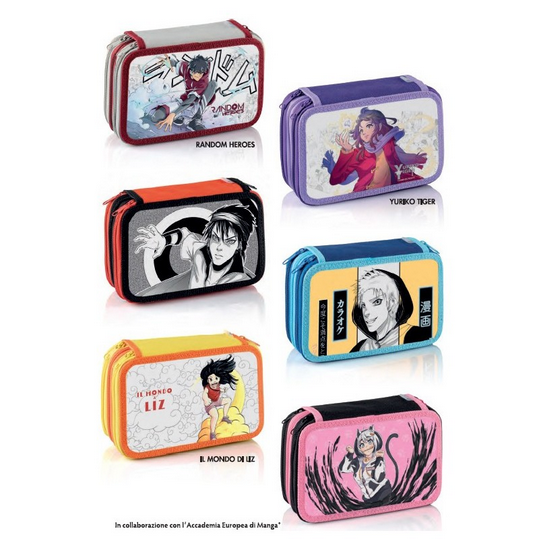 FAVORIT Astuccio 3 ZIP Manga Completo — 5 Fantasie Disponibili