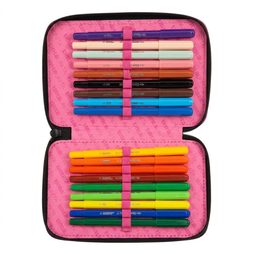 Astuccio 3 Zip TintaUNITA Tinta Unita – Completo di Materiale