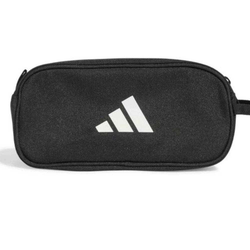 Astuccio Adidas Pencil Case 2 Portapenne Scuola Doppia Cerniera Nero | JN2706