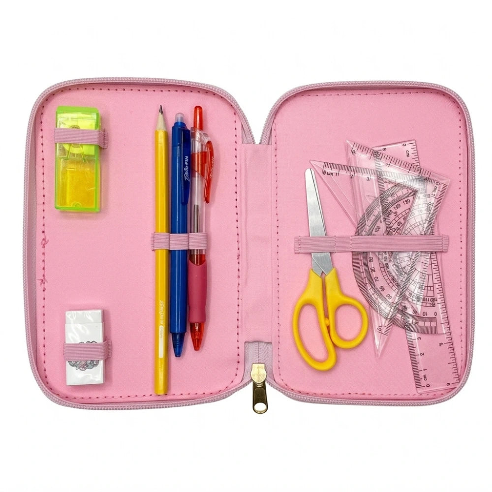 Astuccio 3 Zip Barbie Completo Rosa — Giochi Preziosi 2026-27