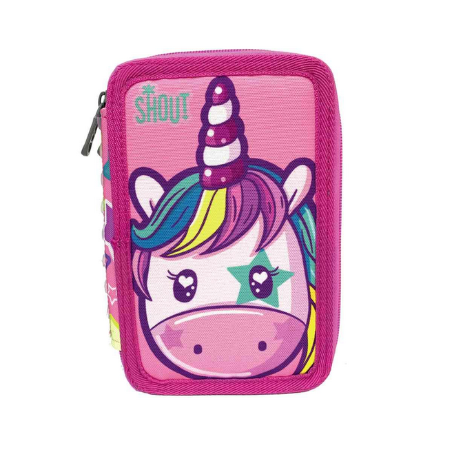 Shout Magic Unicorn Astuccio 3 Zip — Completo 44 Pezzi