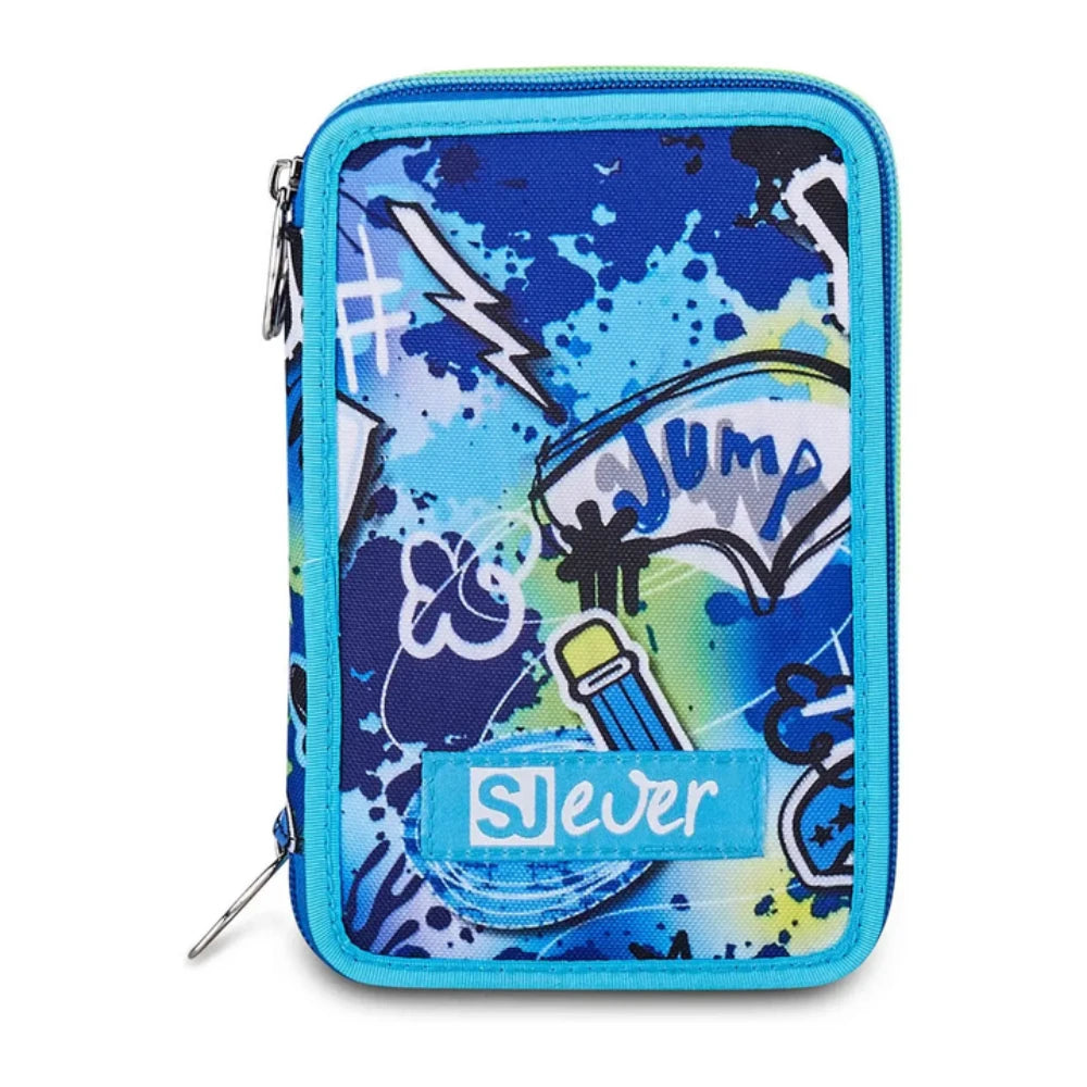 Astuccio 3 Zip SJ Boy – Ever Cloudy Blue | Seven