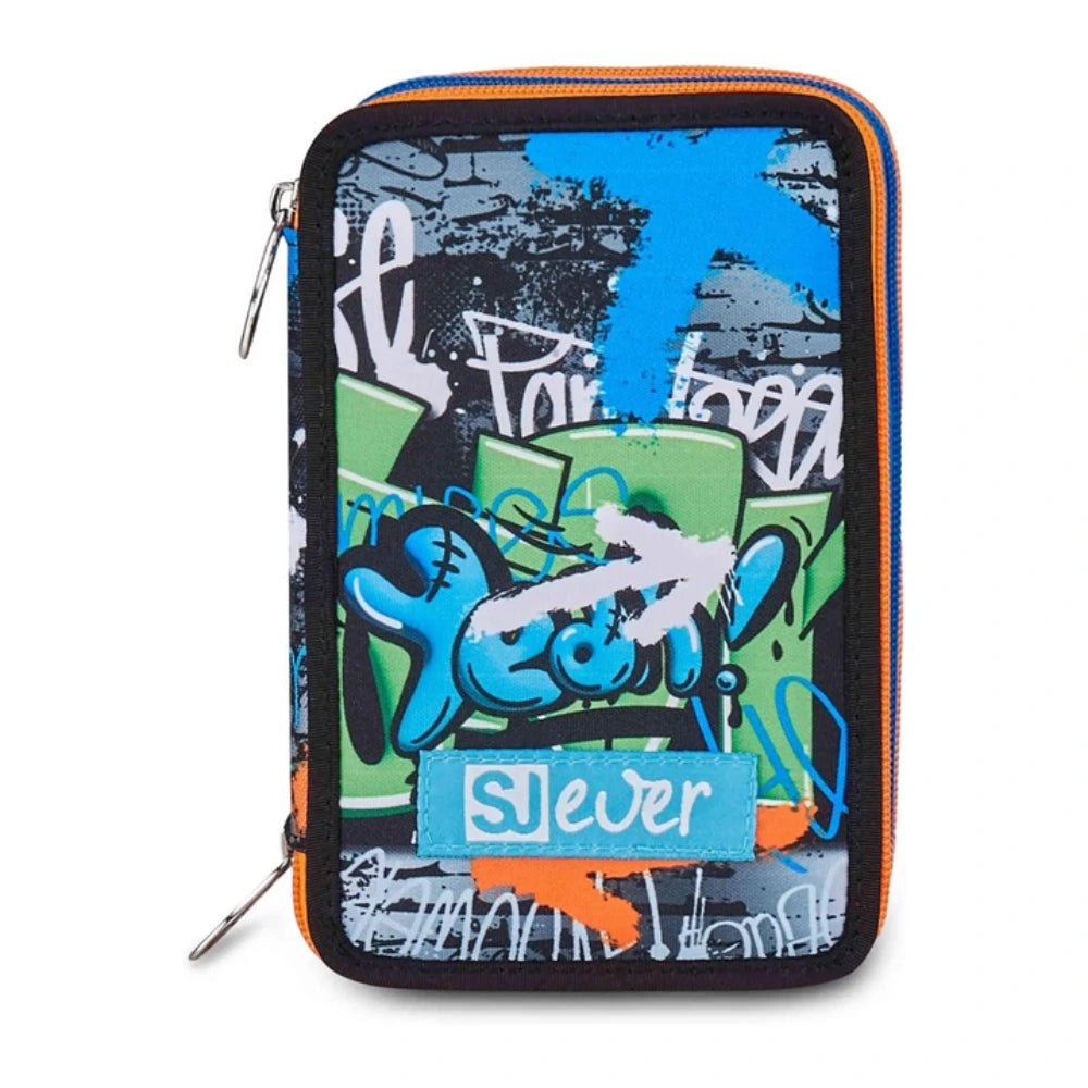 Astuccio 3 Zip SJ Boy – Ever High Flames | Seven