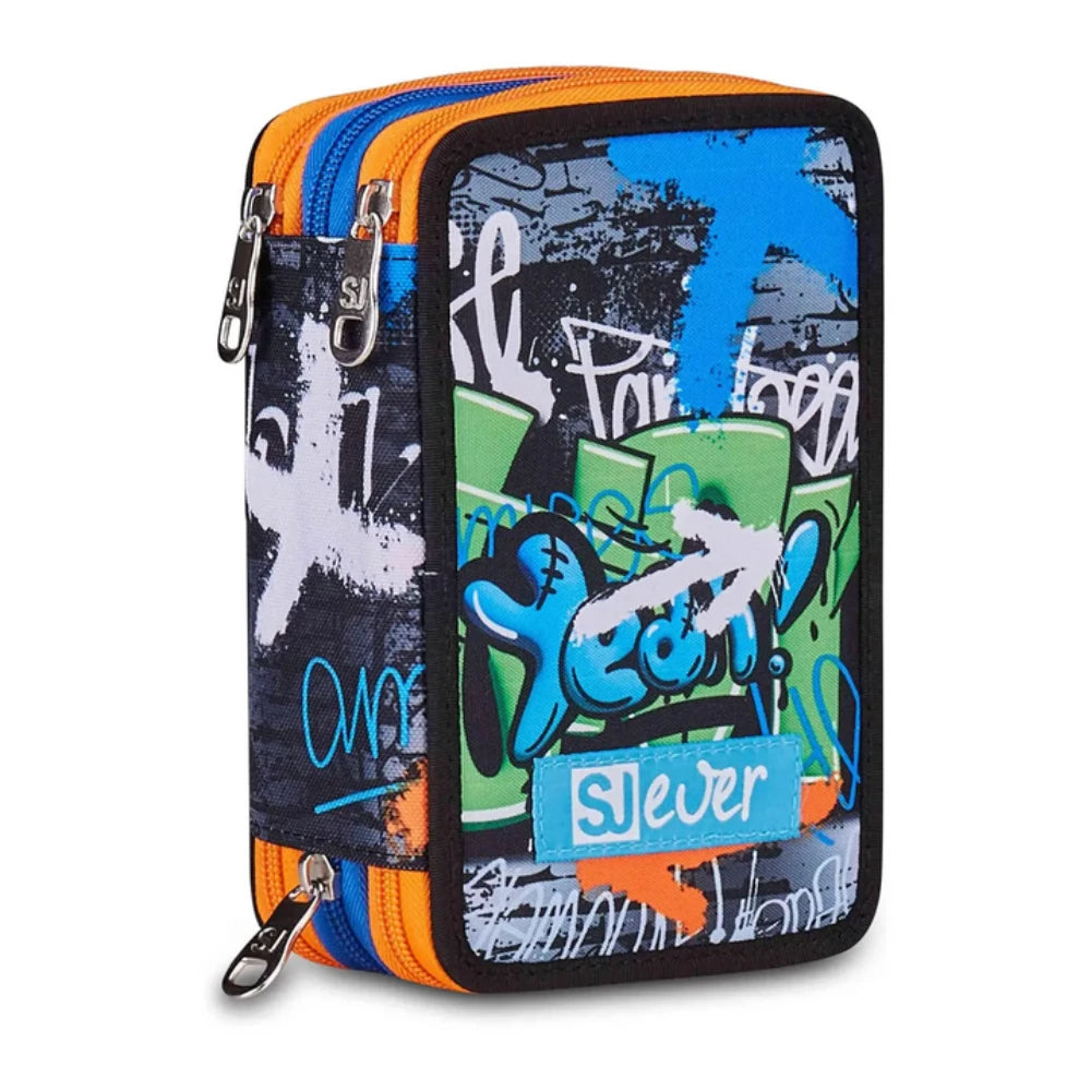 Astuccio 3 Zip SJ Boy – Ever High Flames | Seven